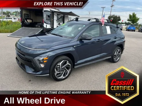 Blue 2025 Hyundai Kona N Line for sale in Cedar Rapids, IA