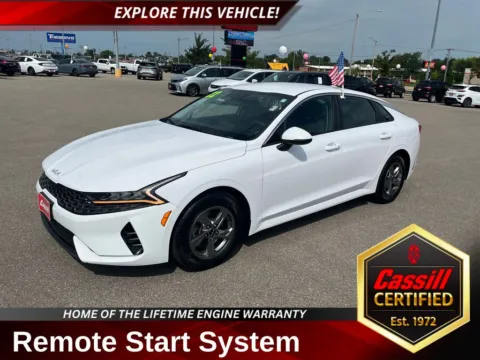 White 2022 Kia K5 LXS for sale in Cedar Rapids, IA