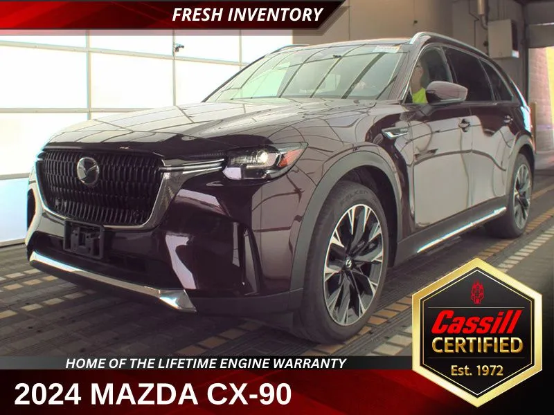Red 2024 Mazda CX-90 PHEV Premium for sale in Cedar Rapids, IA