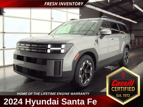 Silver 2024 Hyundai Santa Fe SEL for sale in Cedar Rapids, IA