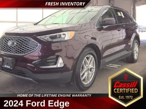 Red 2024 Ford Edge SEL for sale in Cedar Rapids, IA