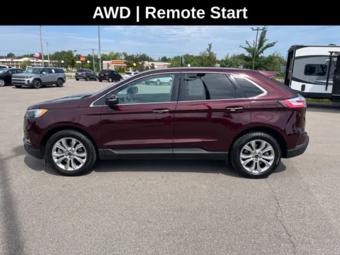 Photos of 2024 Ford Edge Titanium for sale in Cedar Rapids, IA at Cassill Motors