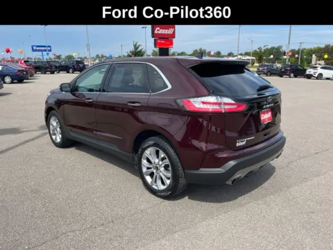 Another view of 2024 Ford Edge Titanium for sale in Cedar Rapids, IA at Cassill Motors