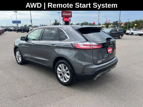 Another view of 2024 Ford Edge Titanium for sale in Cedar Rapids, IA at Cassill Motors