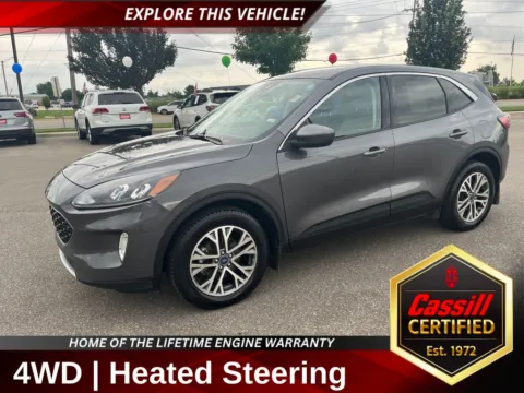 Gray 2022 Ford Escape Hybrid SEL for sale in Cedar Rapids, IA