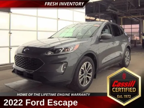 Gray 2022 Ford Escape Hybrid SEL for sale in Cedar Rapids, IA