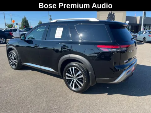 Another view of 2024 Nissan Pathfinder Platinum for sale in Cedar Rapids, IA at Cassill Motors