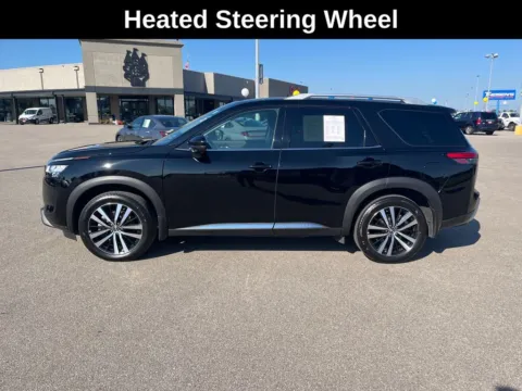 Photos of 2024 Nissan Pathfinder Platinum for sale in Cedar Rapids, IA at Cassill Motors