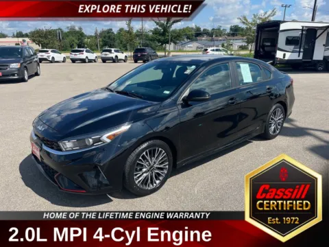 Black 2022 Kia Forte GT-Line for sale in Cedar Rapids, IA