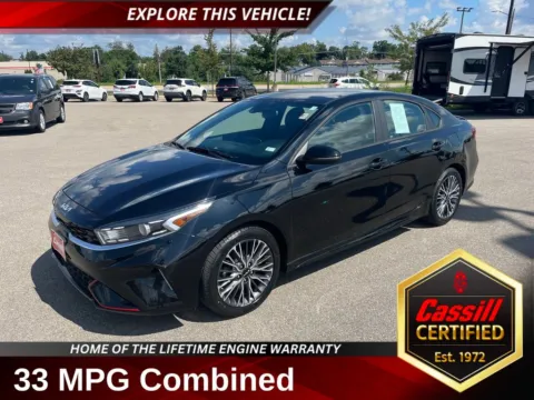 Black 2022 Kia Forte GT-Line for sale in Cedar Rapids, IA
