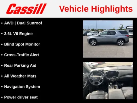 More photos of 2018 Chevrolet Traverse 3LT at Cassill Motors, IA