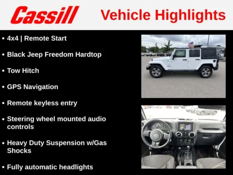 More photos of 2016 Jeep Wrangler Unlimited Sahara at Cassill Motors, IA