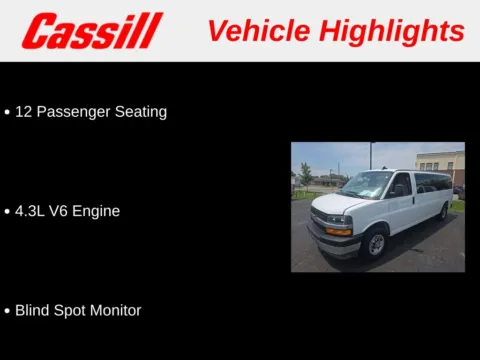 Another view of 2024 Chevrolet Express 3500 LT for sale in Cedar Rapids, IA at Cassill Motors
