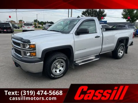 Silver 2014 Chevrolet Silverado 1500 Work Truck for sale in Cedar Rapids, IA