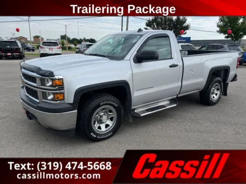 Silver 2014 Chevrolet Silverado 1500 Work Truck for sale in Cedar Rapids, IA