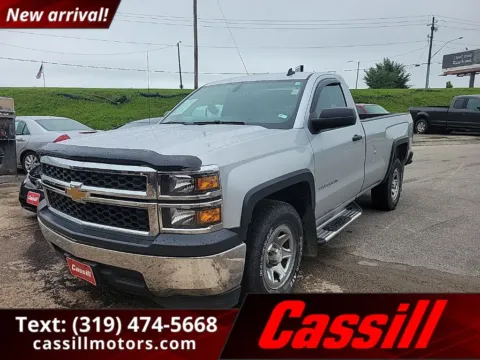 Silver 2014 Chevrolet Silverado 1500 Work Truck for sale in Cedar Rapids, IA