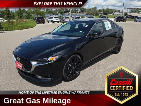 Black 2024 Mazda Mazda3 2.5 S Select Sport for sale in Cedar Rapids, IA