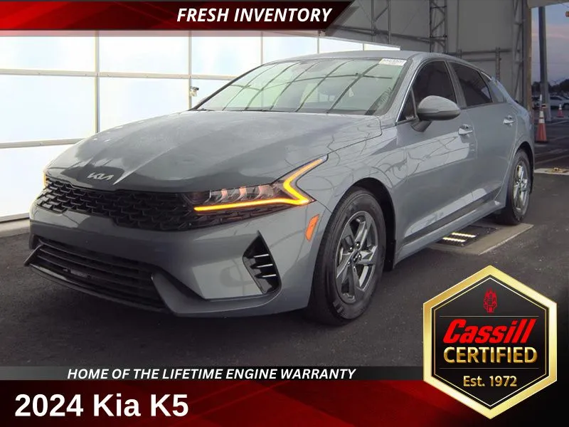 Silver 2024 Kia K5 LXS for sale in Cedar Rapids, IA