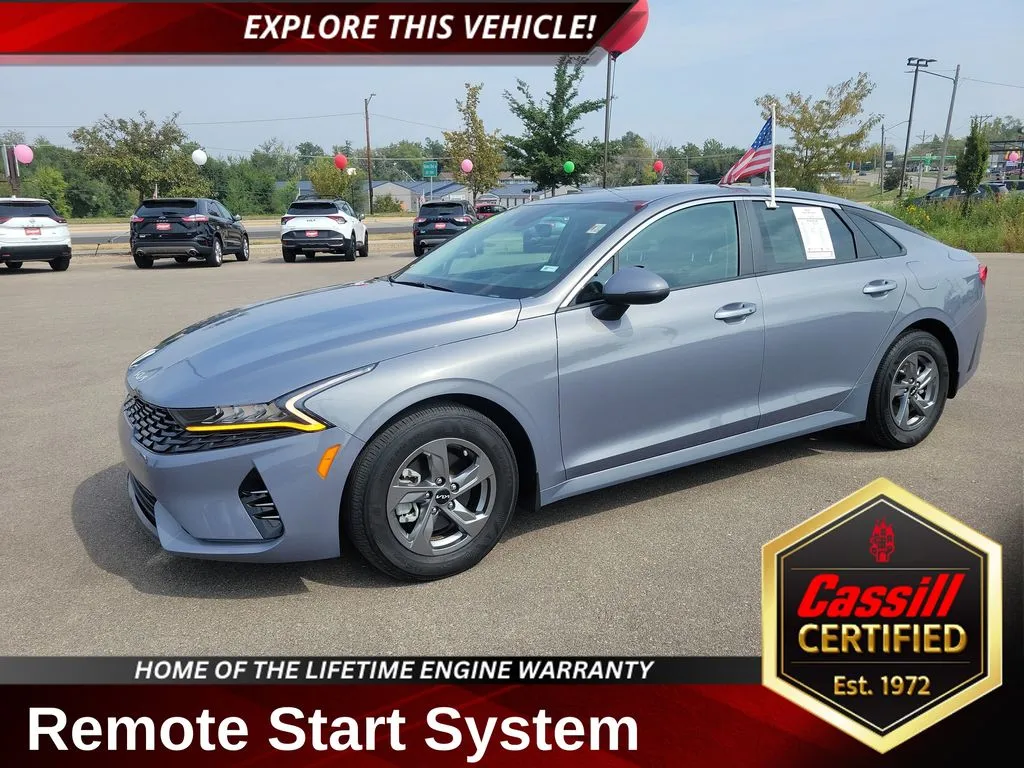 Silver 2024 Kia K5 LXS for sale in Cedar Rapids, IA