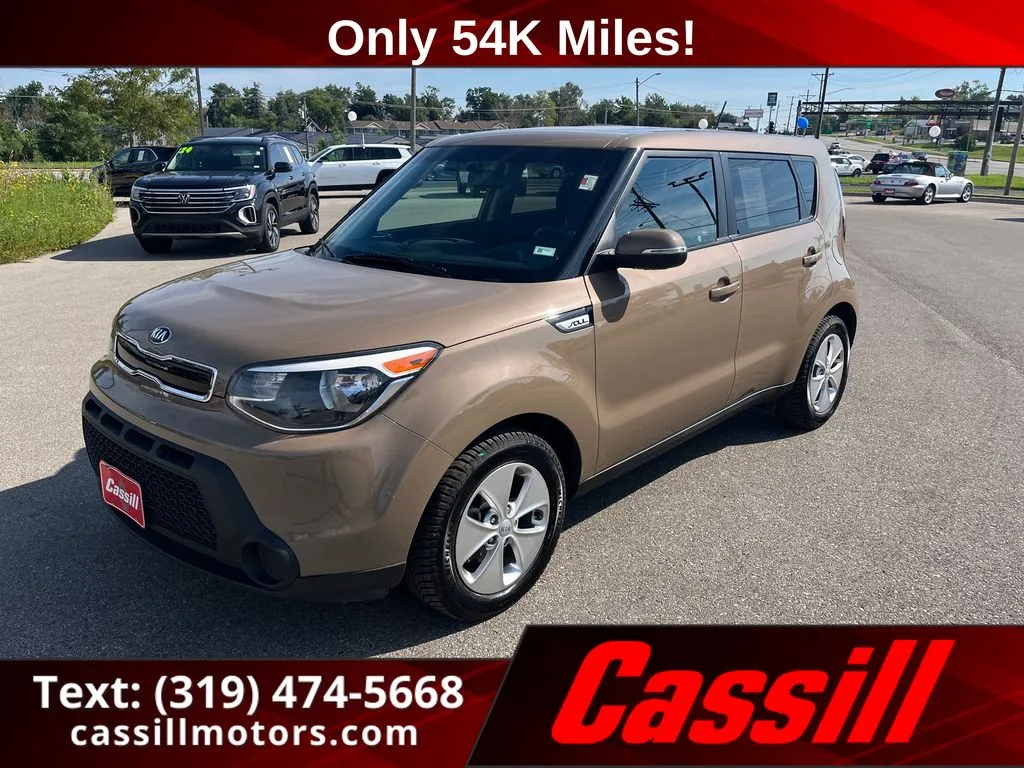 Brown 2014 Kia Soul Plus for sale in Cedar Rapids, IA