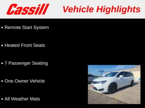 Another view of 2018 Chrysler Pacifica Touring Plus for sale in Cedar Rapids, IA at Cassill Motors