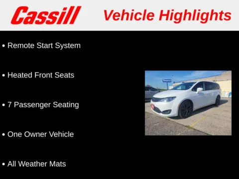 Another view of 2018 Chrysler Pacifica Touring Plus for sale in Cedar Rapids, IA at Cassill Motors