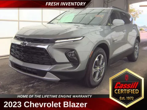 Gray 2023 Chevrolet Blazer LT for sale in Cedar Rapids, IA