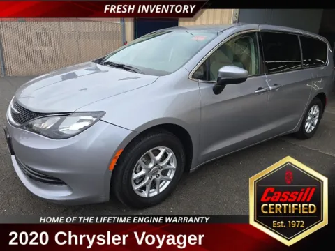 Silver 2020 Chrysler Voyager LX for sale in Cedar Rapids, IA