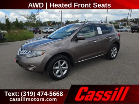 Brown 2010 Nissan Murano SL for sale in Cedar Rapids, IA