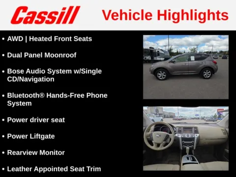 More photos of 2010 Nissan Murano SL at Cassill Motors, IA