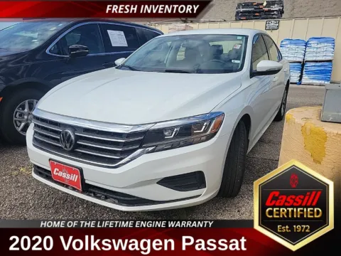 White 2020 Volkswagen Passat 2.0T S for sale in Cedar Rapids, IA