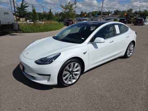 White 2020 Tesla Model 3 Standard for sale in Cedar Rapids, IA
