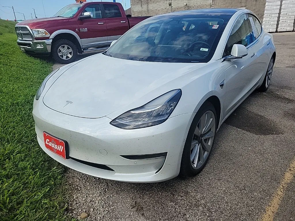 White 2020 Tesla Model 3 Standard for sale in Cedar Rapids, IA