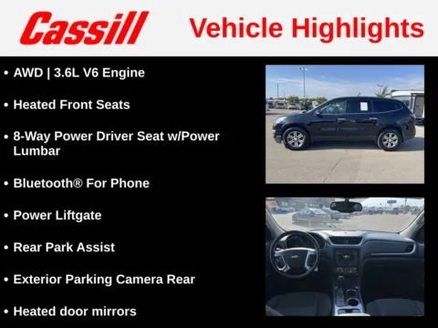 More photos of 2017 Chevrolet Traverse 2LT at Cassill Motors, IA