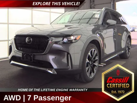 Gray 2024 Mazda CX-90 PHEV Premium for sale in Cedar Rapids, IA