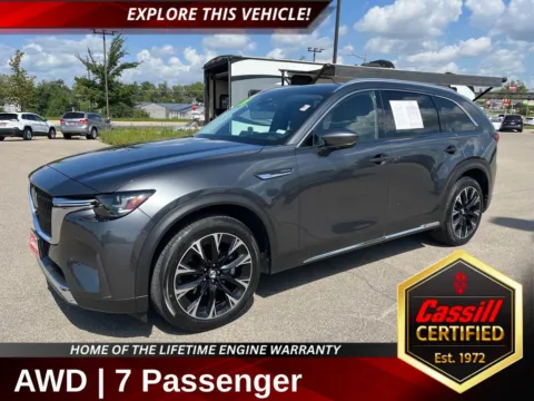 Gray 2024 Mazda CX-90 PHEV Premium for sale in Cedar Rapids, IA