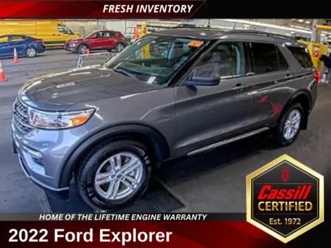 Gray 2022 Ford Explorer XLT for sale in Cedar Rapids, IA