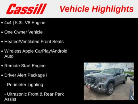 Another view of 2021 GMC Sierra 1500 AT4 for sale in Cedar Rapids, IA at Cassill Motors
