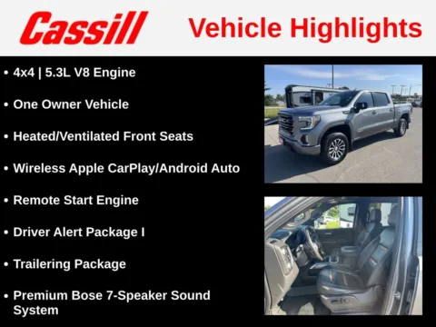 More photos of 2021 GMC Sierra 1500 AT4 at Cassill Motors, IA