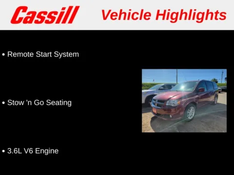Another view of 2019 Dodge Grand Caravan SXT for sale in Cedar Rapids, IA at Cassill Motors