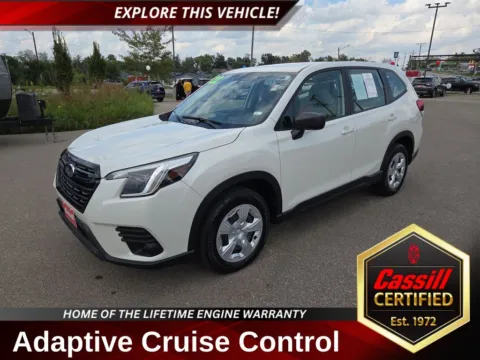 White 2022 Subaru Forester for sale in Cedar Rapids, IA
