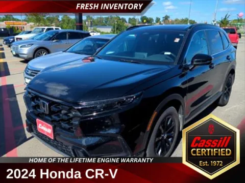 Black 2024 Honda CR-V Hybrid Sport for sale in Cedar Rapids, IA