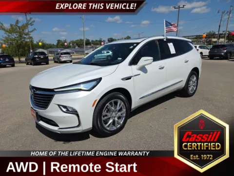 White 2022 Buick Enclave Premium Group for sale in Cedar Rapids, IA