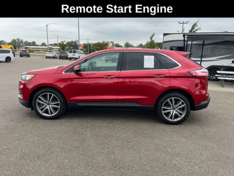 Photos of 2022 Ford Edge Titanium for sale in Cedar Rapids, IA at Cassill Motors