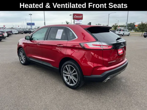 Another view of 2022 Ford Edge Titanium for sale in Cedar Rapids, IA at Cassill Motors