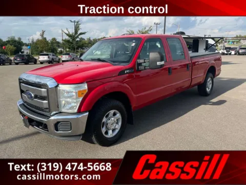 Red 2016 Ford F-250SD XL for sale in Cedar Rapids, IA