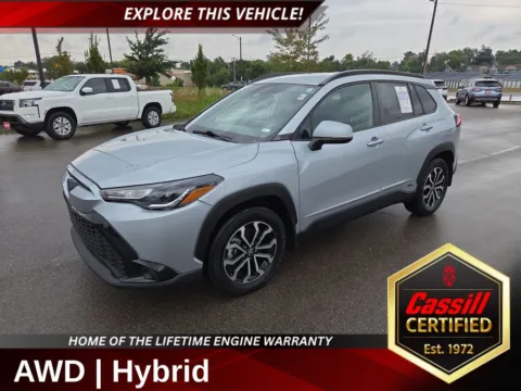 Silver 2023 Toyota Corolla Cross Hybrid SE for sale in Cedar Rapids, IA