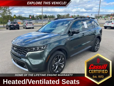 Green 2023 Kia Sorento X-Line SX Prestige for sale in Cedar Rapids, IA