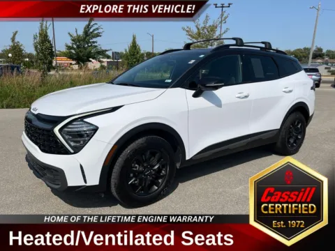 White 2023 Kia Sportage X-Pro Prestige for sale in Cedar Rapids, IA