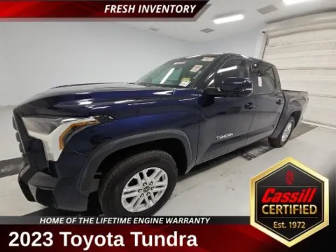 Blue 2023 Toyota Tundra SR5 for sale in Cedar Rapids, IA